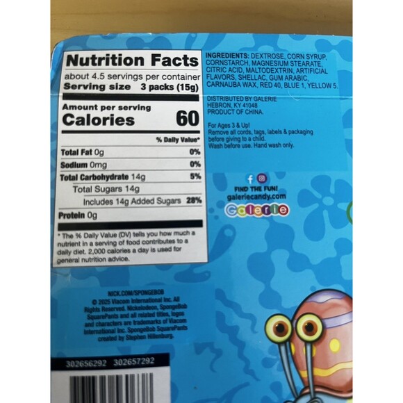 Easter Eggs Nickelodeon SpongeBob SquarePants 14 Printed W Candy Pineapples New - Picture 5 of 6